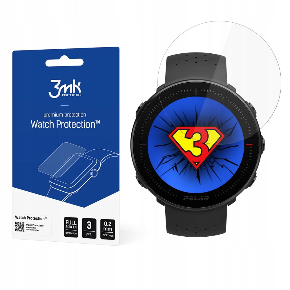 

Szkło na Polar Vantage M 3mk Watch Protection