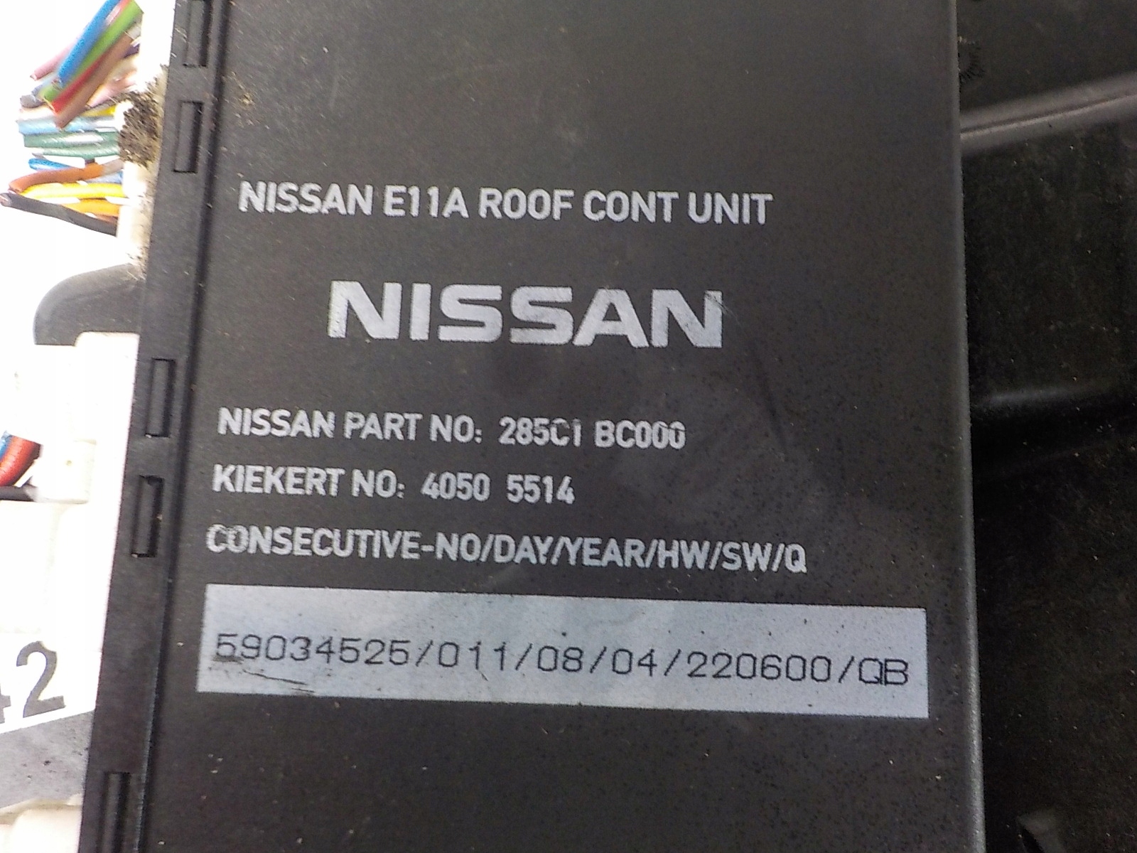 NISSAN MICRA III pump roofs 97091BC100 285C1BC000