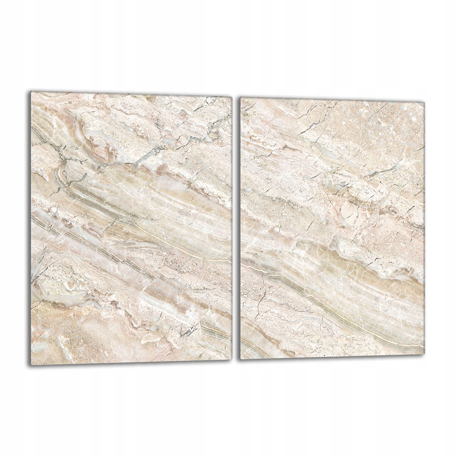 Skleněná ochranná deska na sporák 2x40x52 Mramor Do Kuchyně