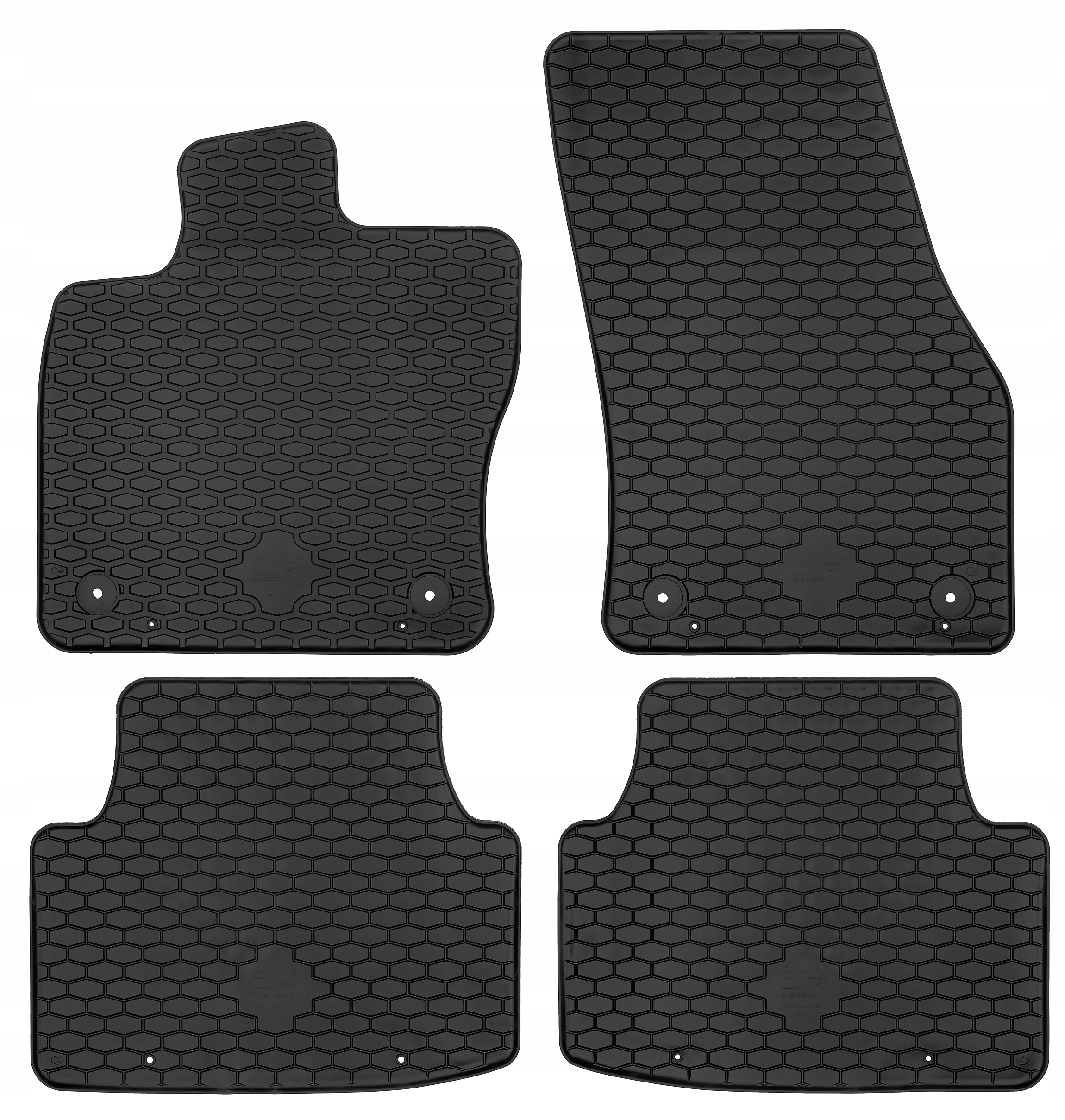 Koberce do auta pro Vw Golf Sportsvan Sportsvan 2014-2020