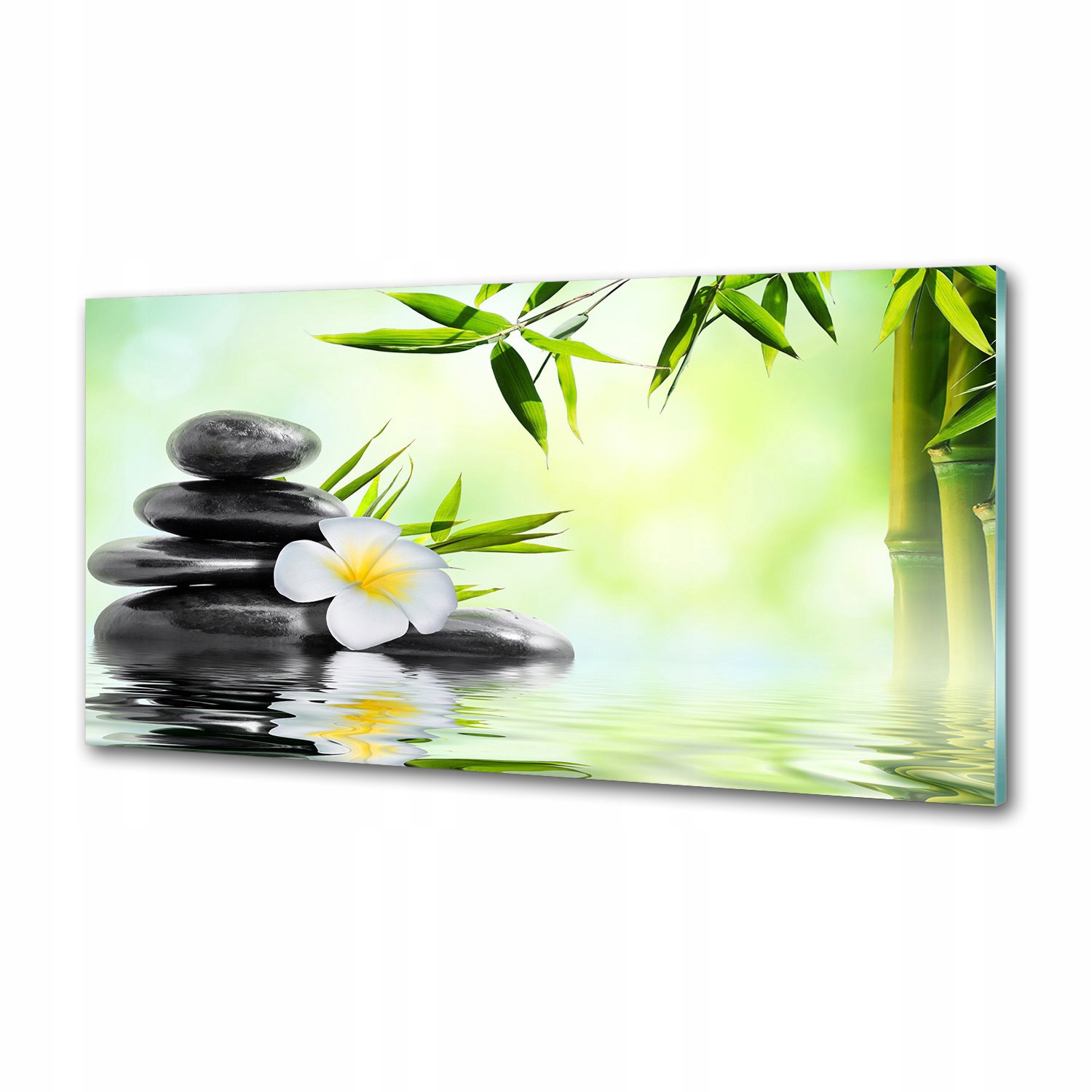 Panel do kuchyně Orchidej a bambus 120x60 cm Lepidlo