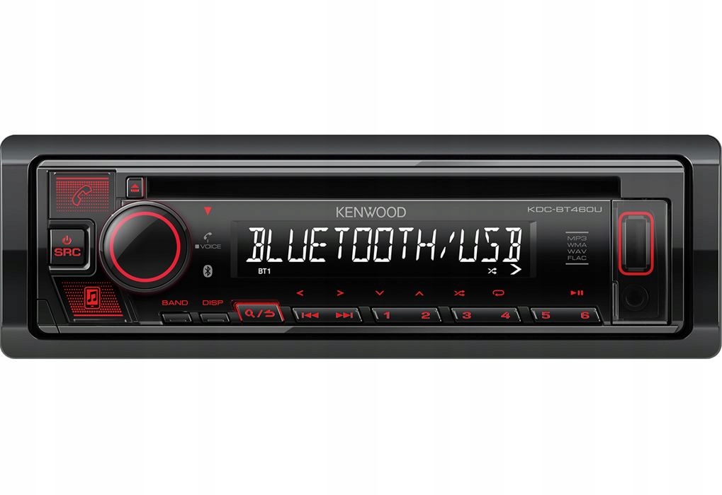 Radio Kenwood KDC-BT460U Bluetooth Usb Flac aux CD