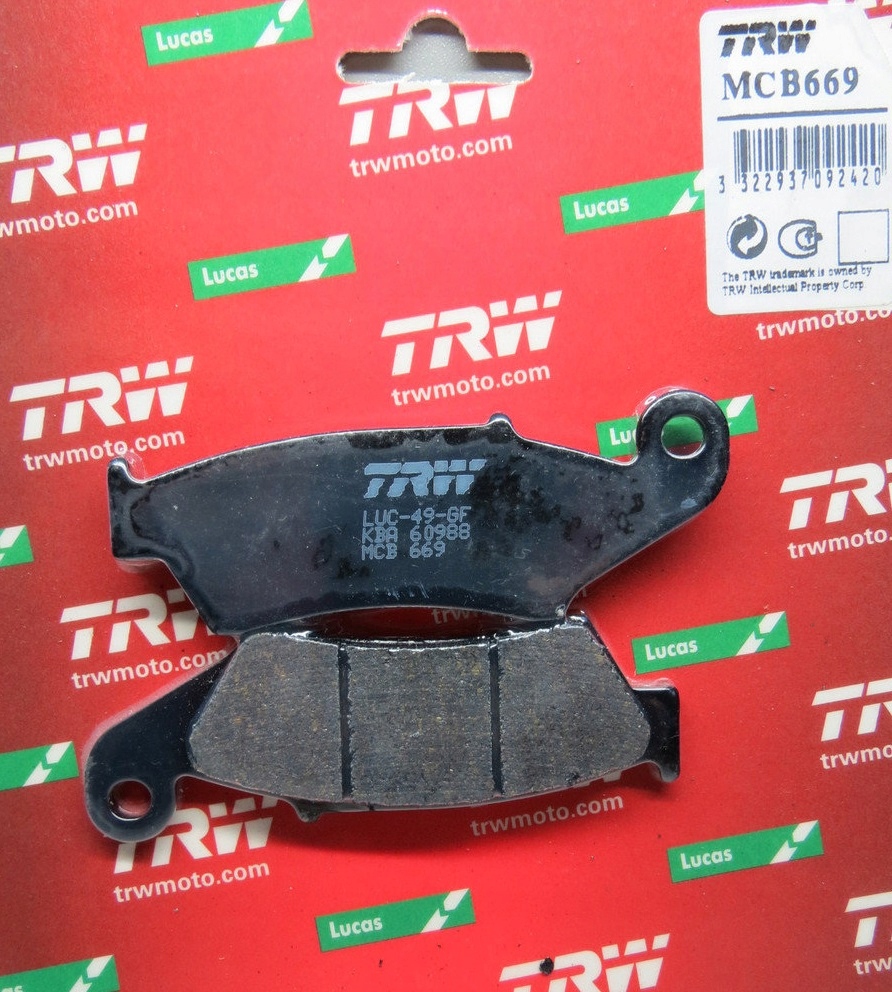 KLOCKI HAMULCOWE PRZÓD HONDA XL 600 V TRANSALP