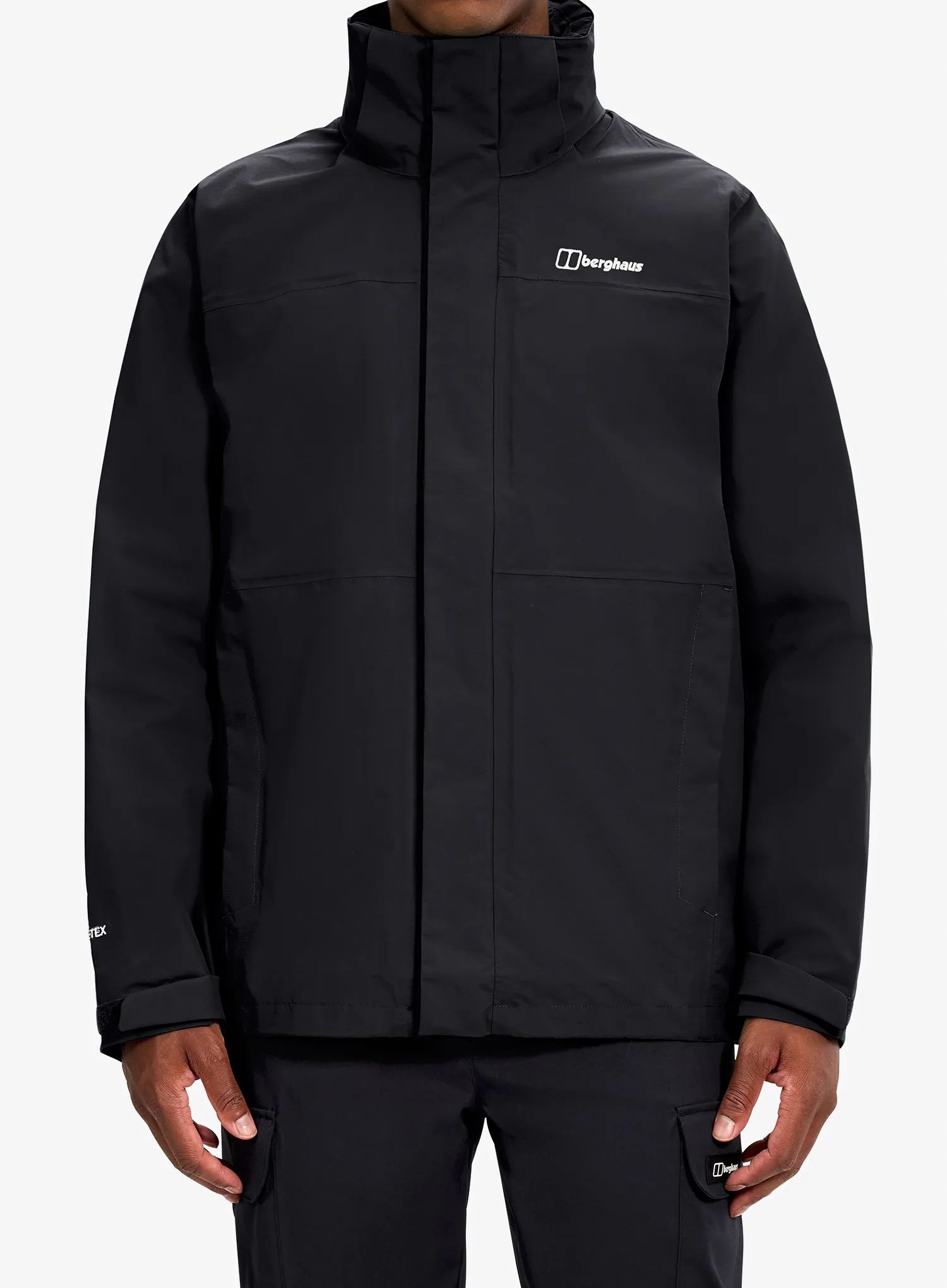 Gore Tex bunda Berghaus Hillwalker 2.0 Ia Jkt Am černá/černá XXL