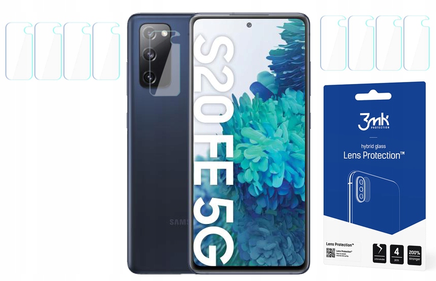 

3mk Szkło na Obiektyw Lens do Samsung S20 Fe