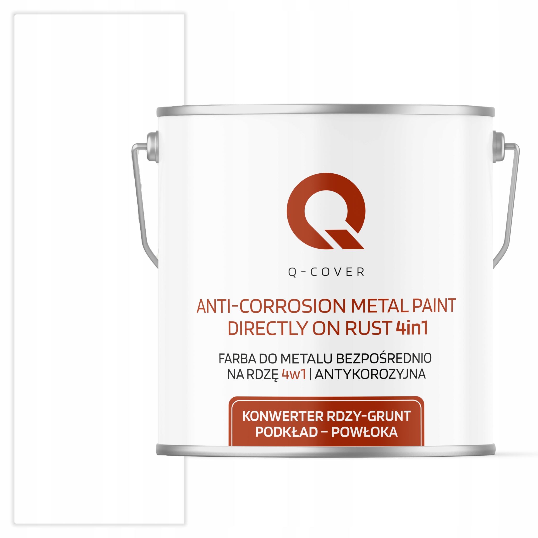 Antikorózna Farba Na Kov Na Hrdzu Biela Cestná Ral 9016 Lesk 5 L