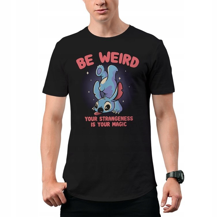 

Koszulka T-Shirt Be Weird Stitch L