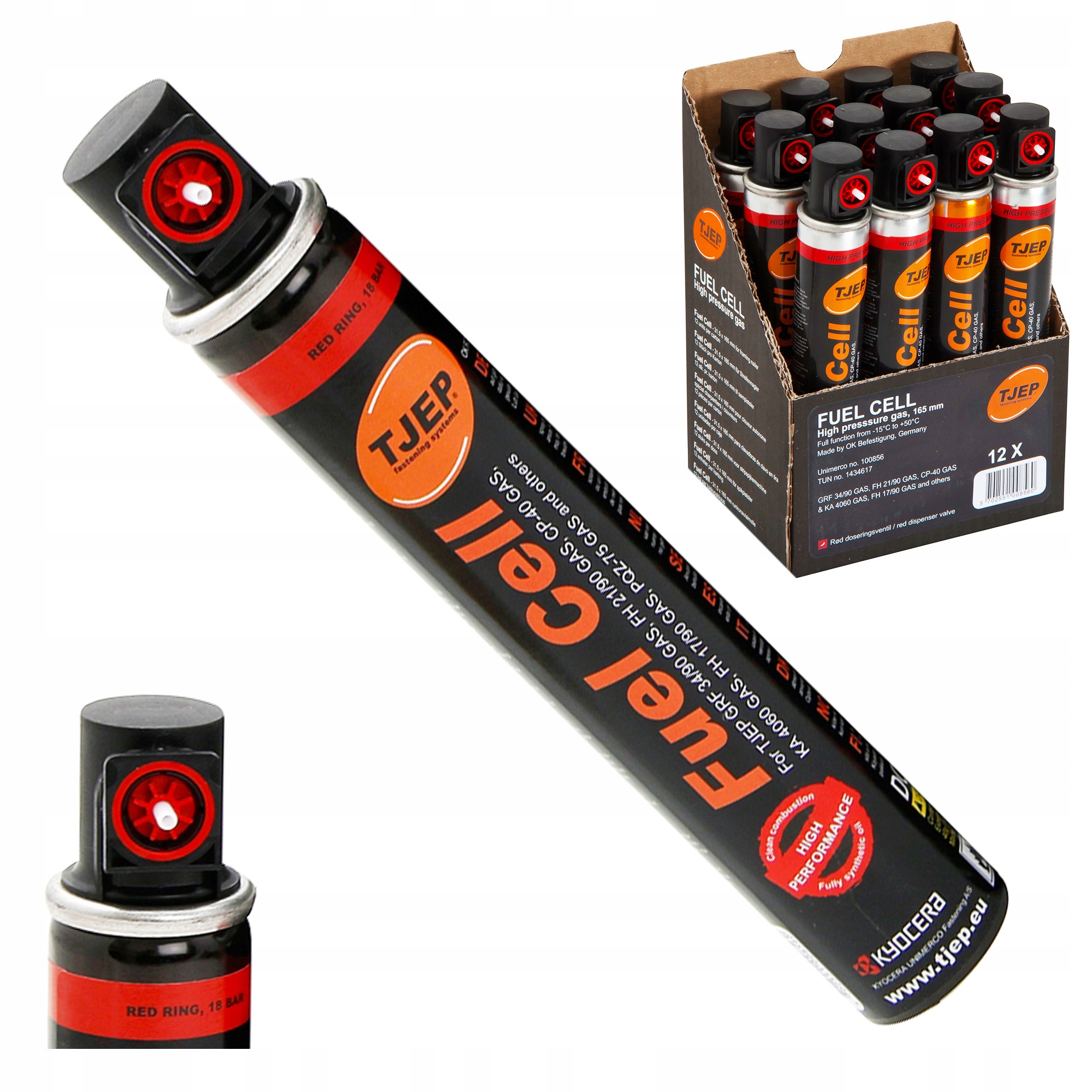 Plyn Do Hřebíkovaček Tjep Red 80ML 12KS
