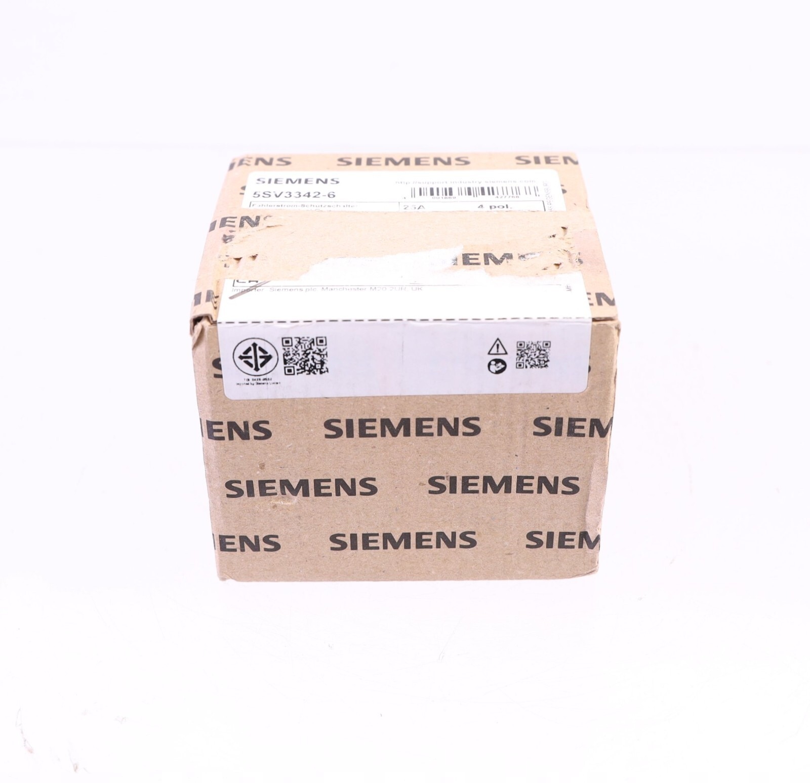 Siemens 5SV3342-6 25A 4 fazowy Rccb 30mA nowy