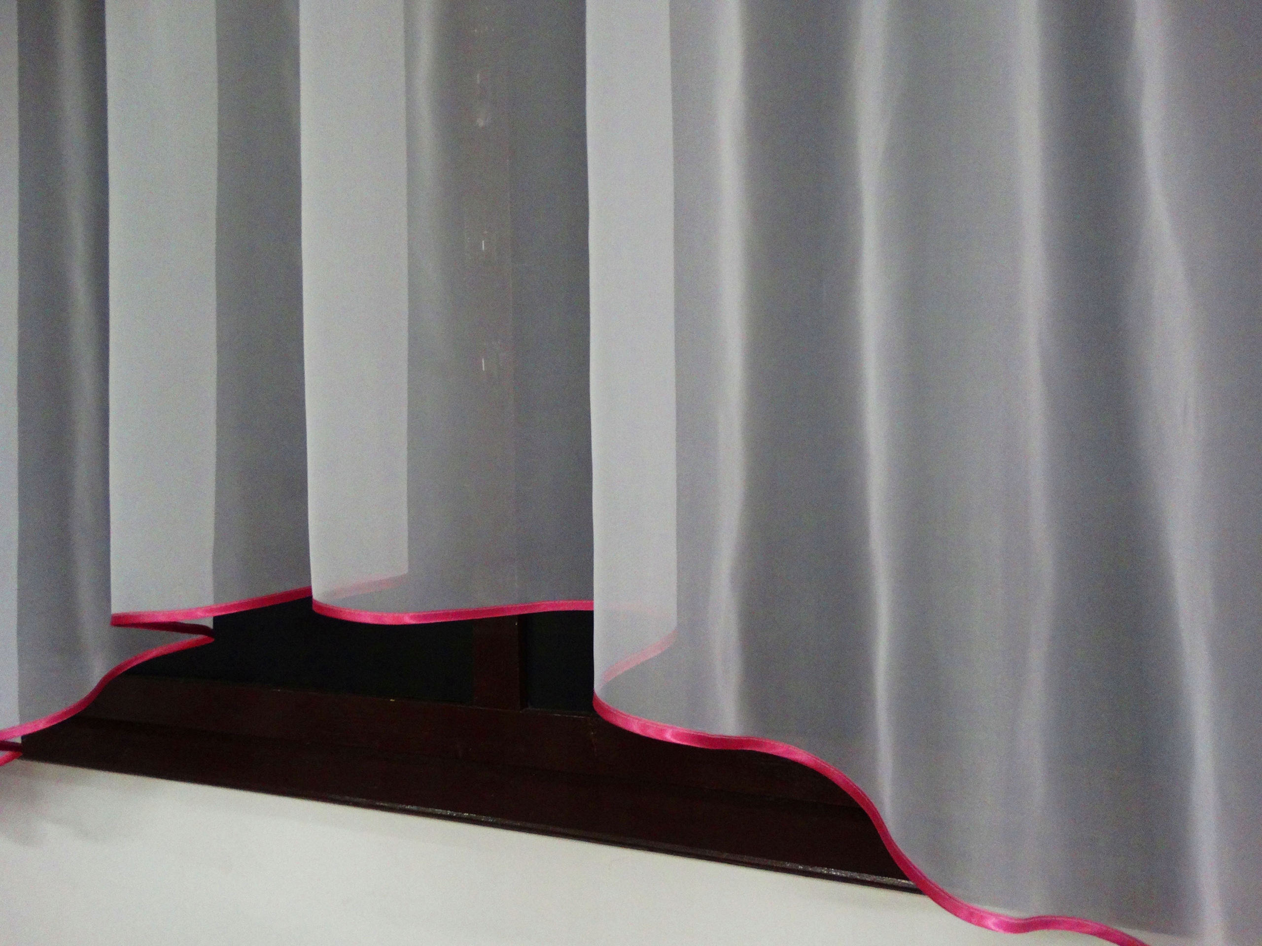 MG KPL FIRANA WOAL + ZASŁONKI KOKARDKI róż NOWY Marka inna marka