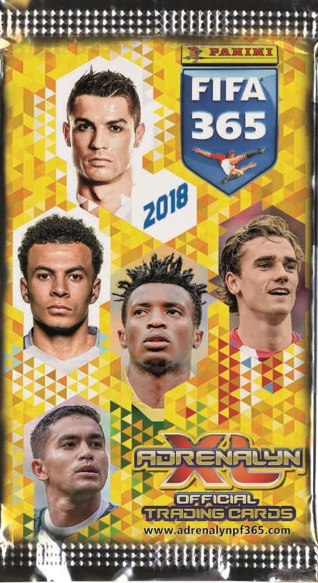 2018 Fifa 365 Panini Karty Piłkarskie Saszetka