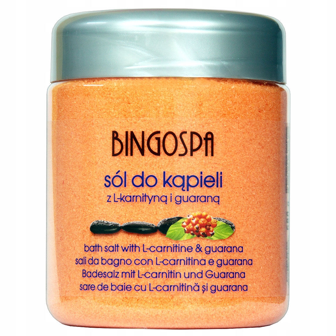 SÓL DO KĄPIELI Z L-KARNITYNĄ I GUARANĄ BINGOSPA