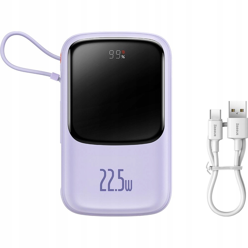

Powerbank 10000mAh 22.5W Baseus Qc Pd, bateria
