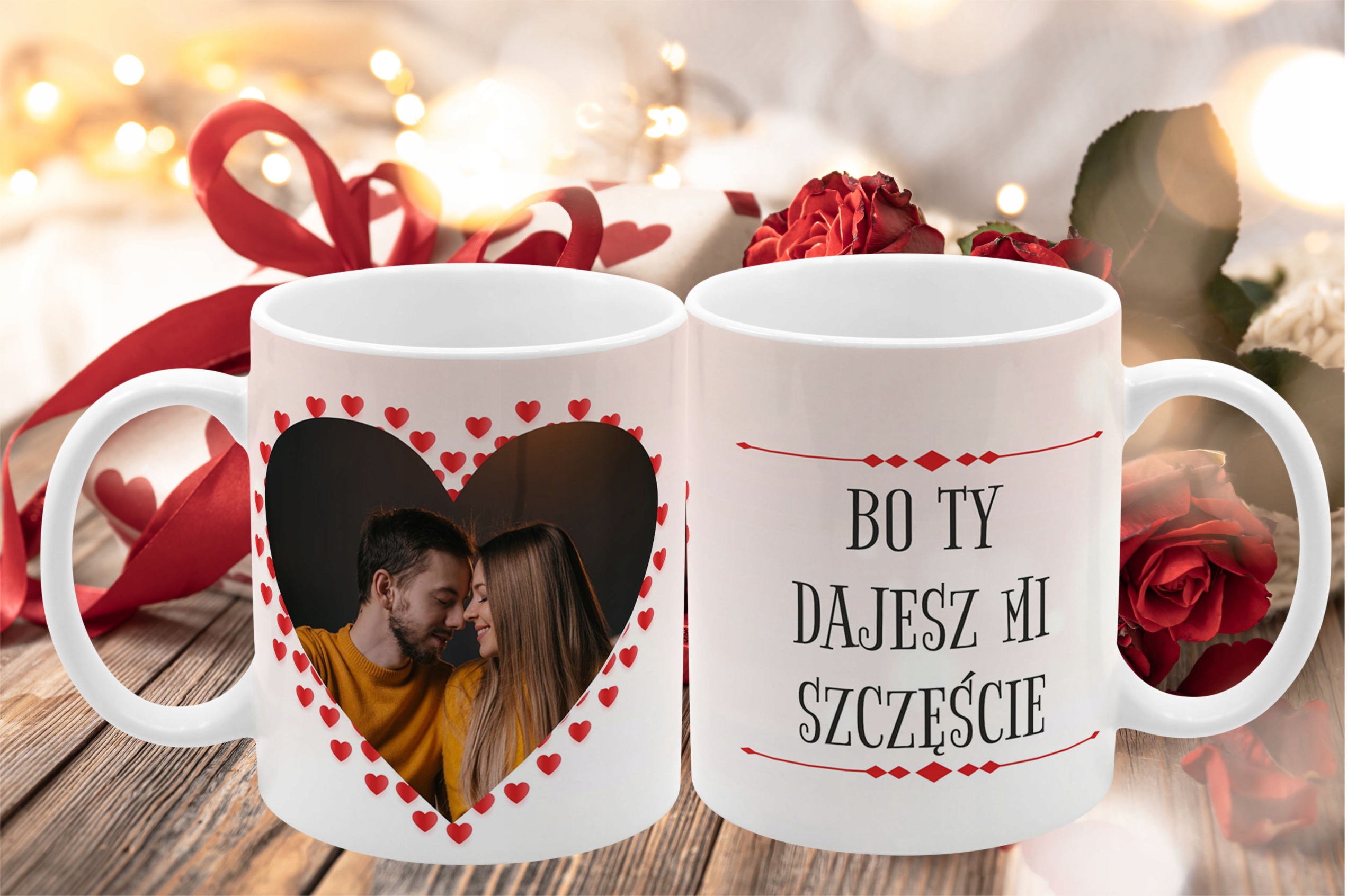 PREZENT NA WALENTYNKI FOTOKUBEK DLA NIEJ DLA NIEGO Stan opakowania oryginalne