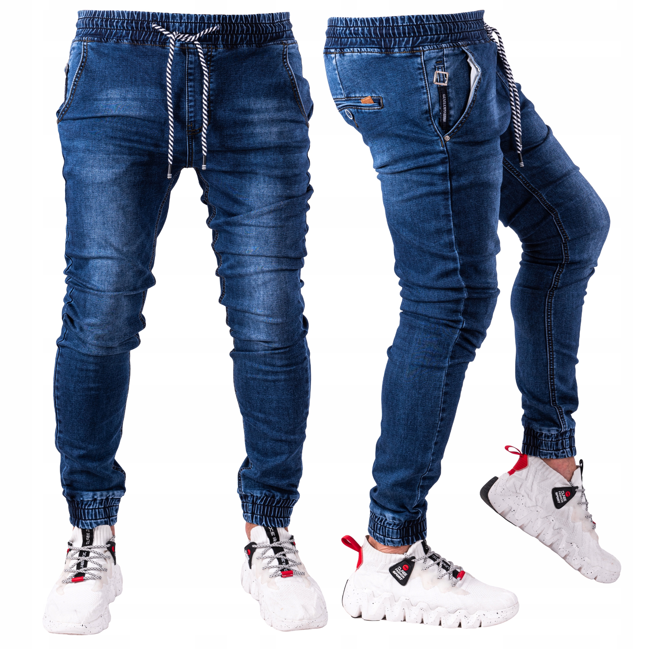 

Spodnie joggery jeansowe męskie Lion r.33
