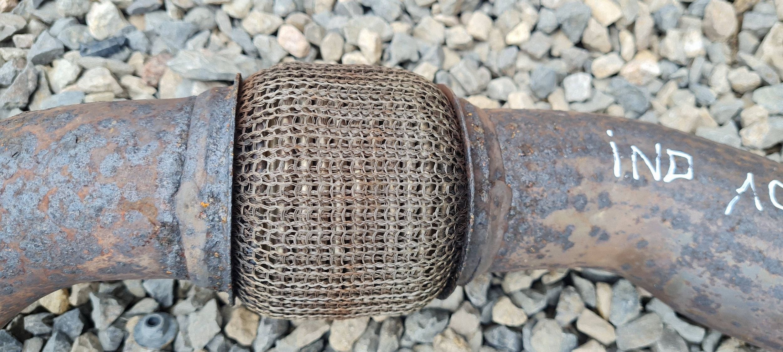 A6 C7 4G pipe exhaust net DRGAN 3.0 TDI 4G0254350B A7 4G