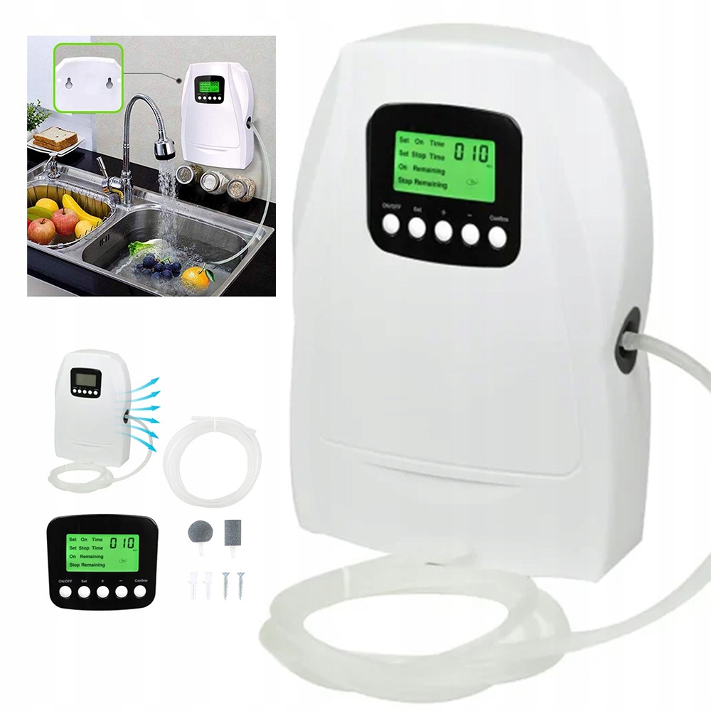 Ozonizátor potravin a vody 500 mg/h sterilizace, odplísňování 220 V univerzální