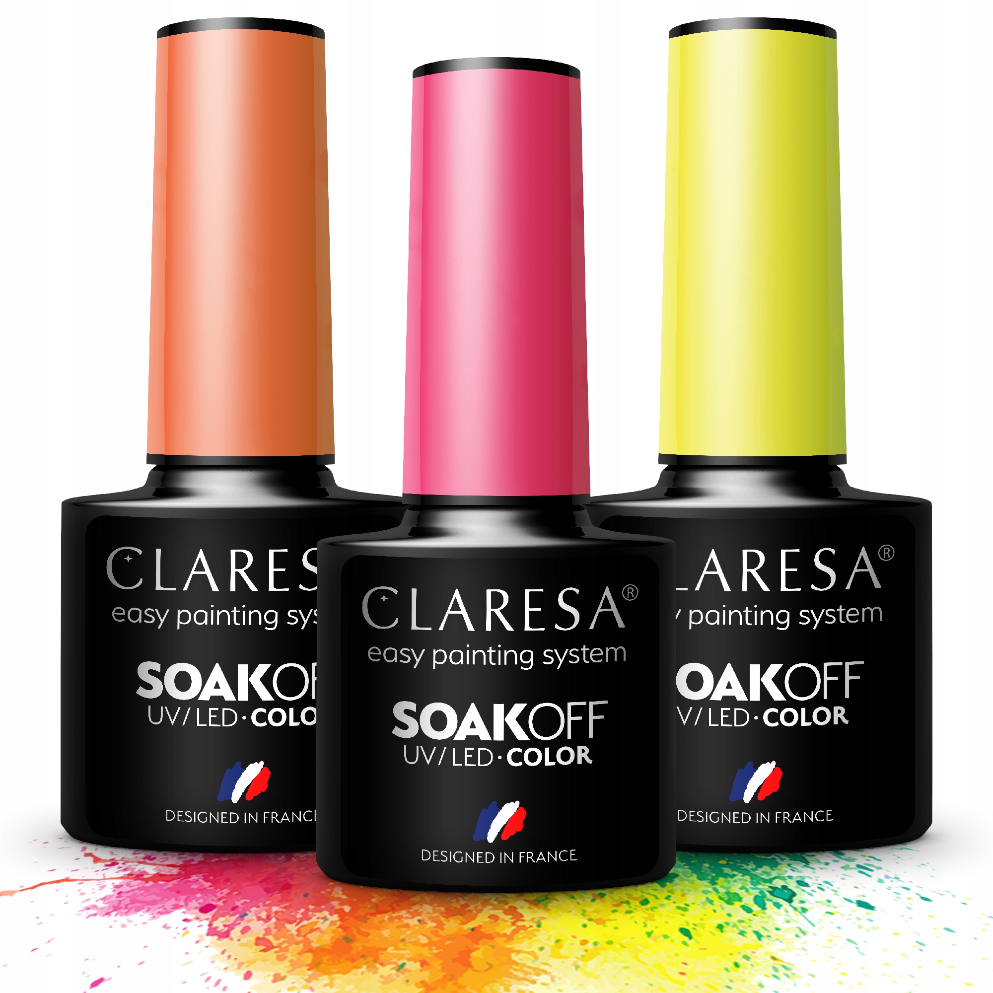 

Claresa Lakier Hybrydowy 5 ml MIX Kolorów 2+1