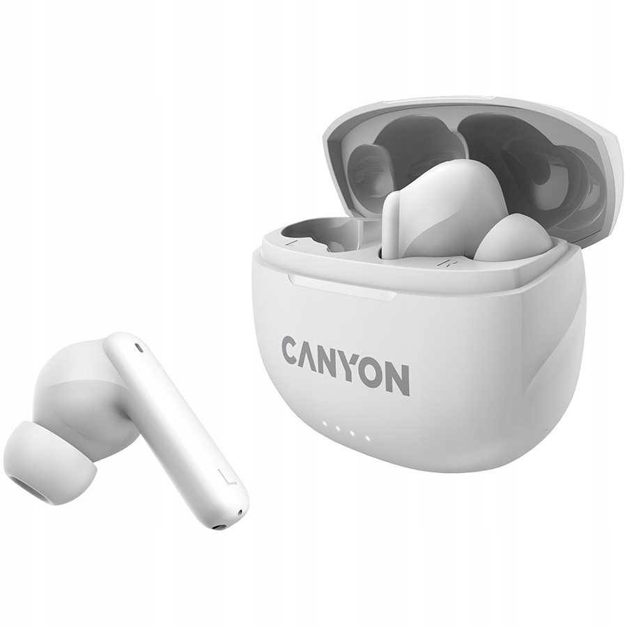 Canyon In-ear sluchátka TWS-8 Enc bílá