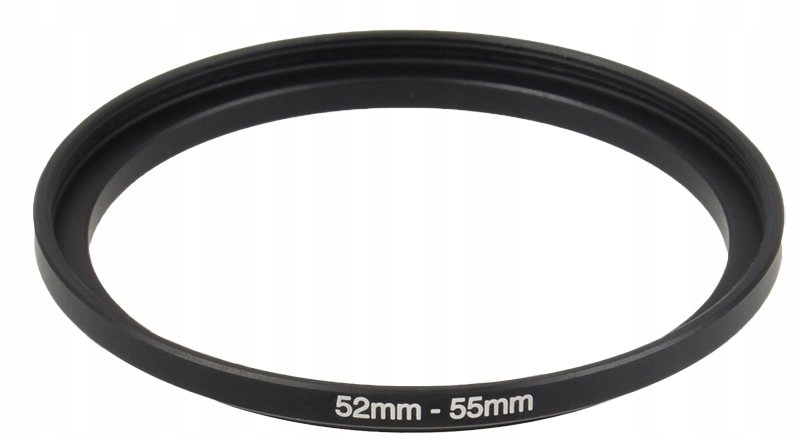 

Pierścień redukcja filtrowa 52 na 55 mm RDF52X55