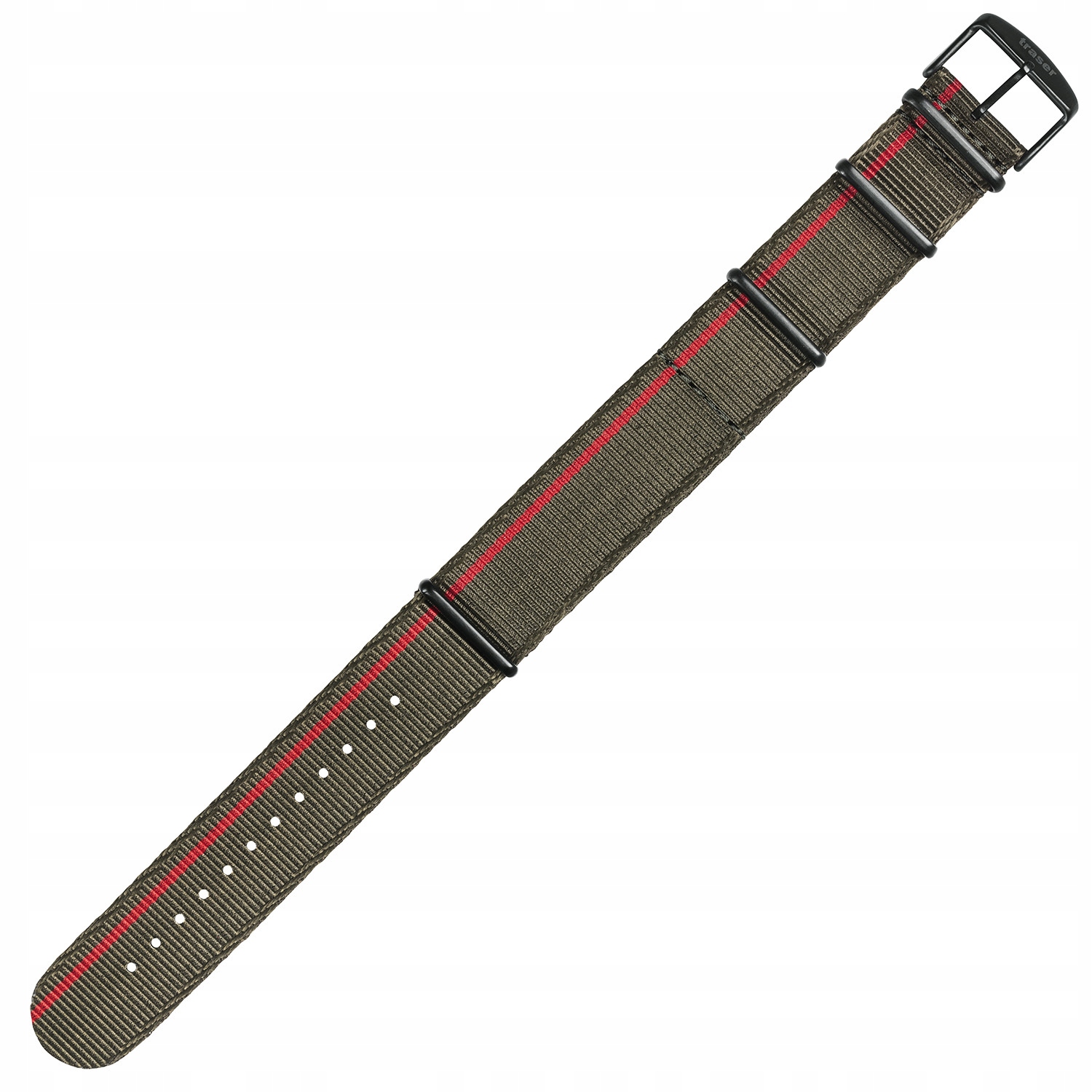 Pásek k hodinkám Traser TS-110443 zelený 24 mm