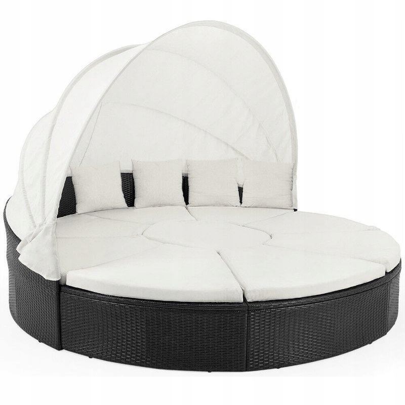 

Słoneczna Wyspa Poli Rattan Leżak Ogrodowy 230cm