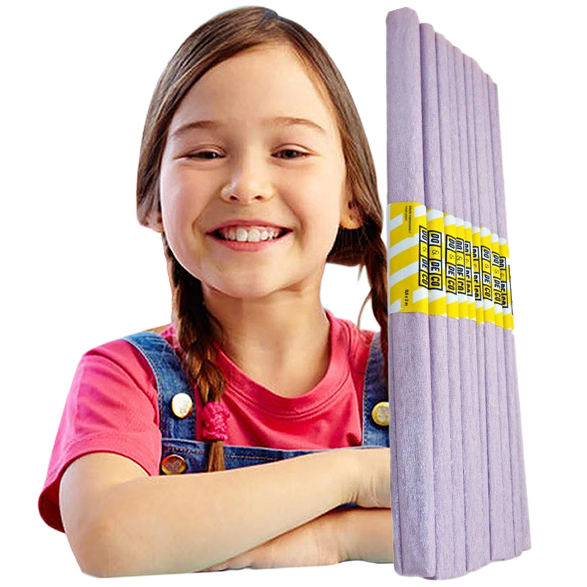 DO&DECO BIBUŁA OZDOBNA KREPINA BŁYSZCZĄCA