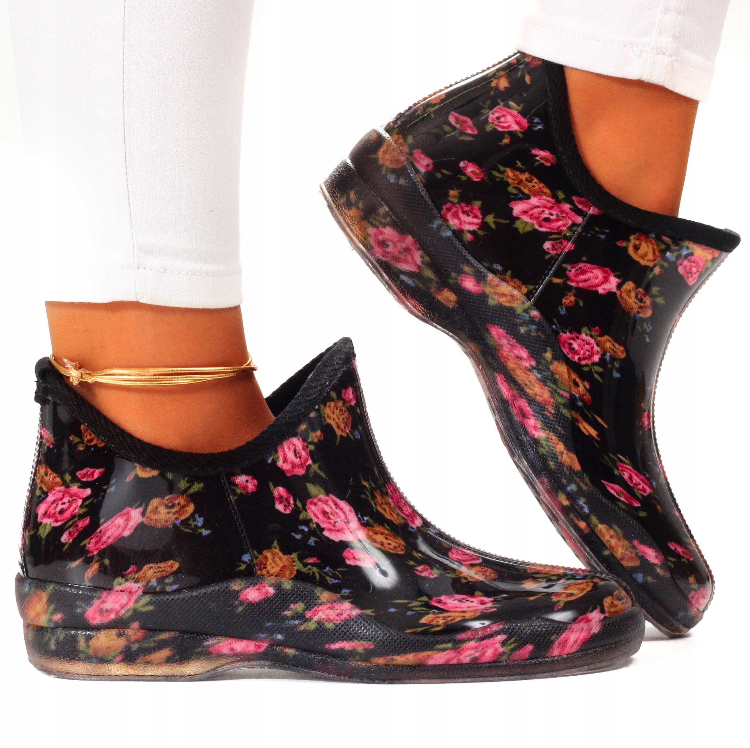 KALOSZE DAMKSIE ELEGANCKIE GUMIAKI NISKIE GUMOWCE Kod producenta LFF39-02