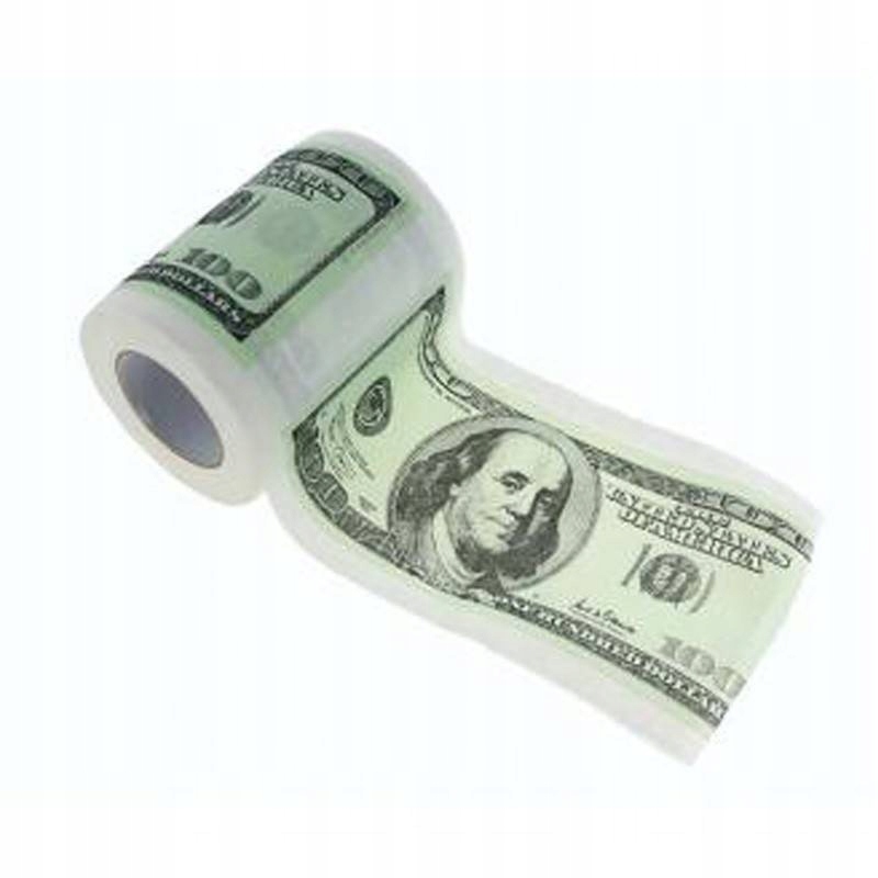 

papier toaletowy dolar parapetówka