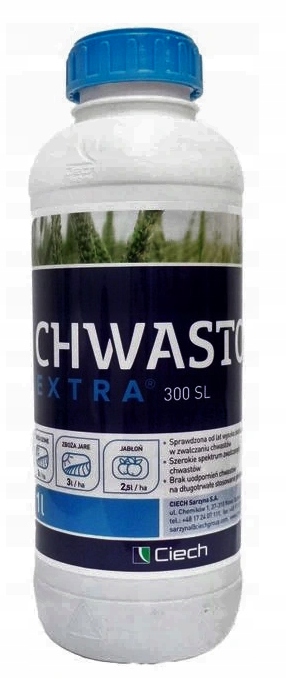 CHWASTOX EXTRA 300SL 1l NA CHWASTY DWULIŚCIENNE w zbożach KOMOSĘ dw12/2025r