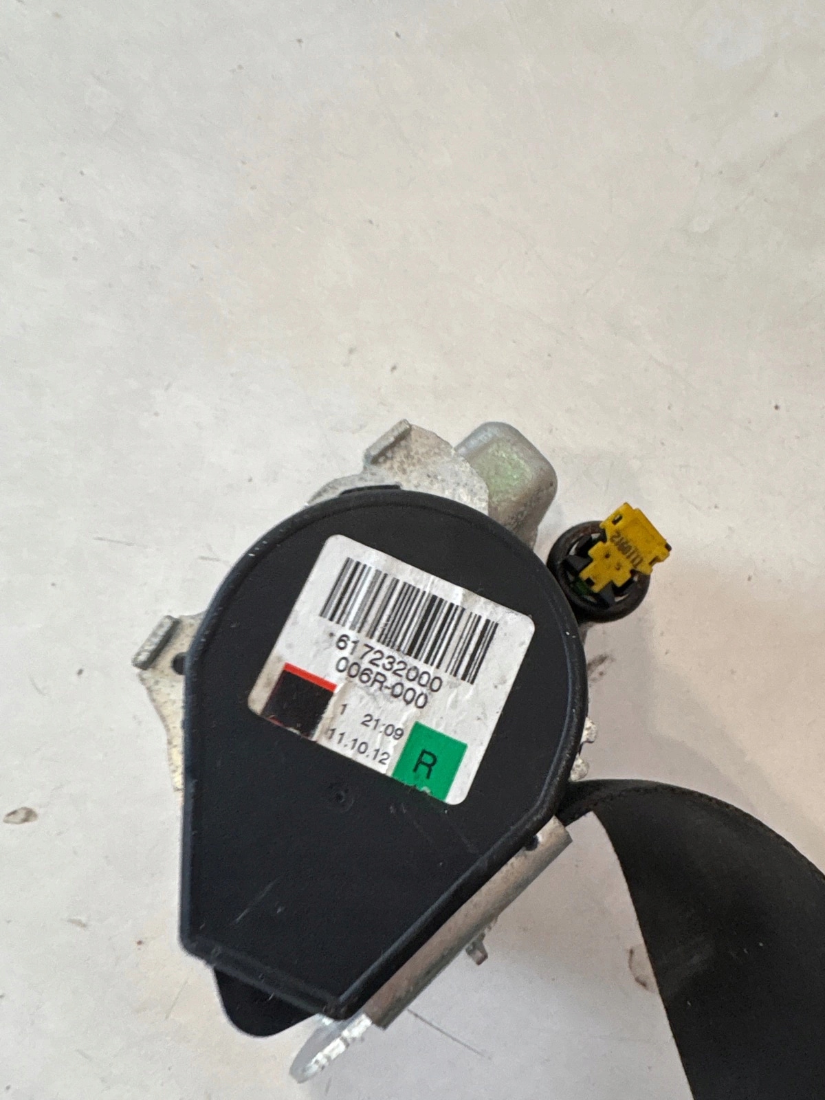 tension belt safety front front right Ford Focus mk3