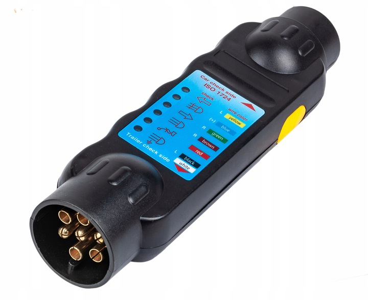 TESTER GNIAZDA WTYCZKI PRZYCZEPY HAKA MIERNIK