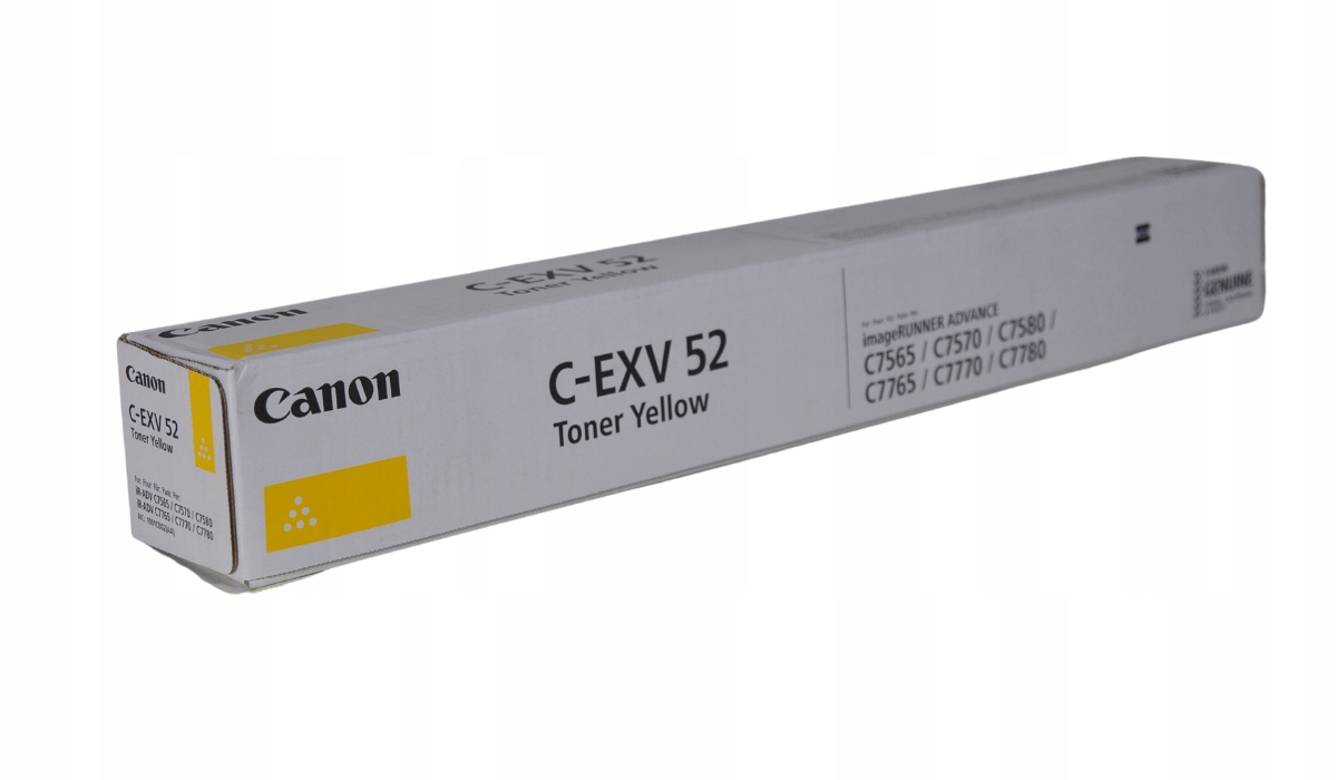Toner Canon C-exv 52 1001C002 66,5 tisíc Y Originál žltý ir c7570i c7565i