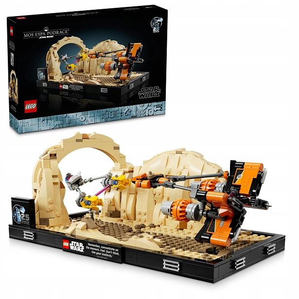 Lego Star Wars 75380 Závody kluzáků v Mos Espa diorama