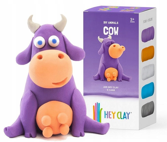 

Hey Clay Masa Plastyczna Ciastolina Krowa