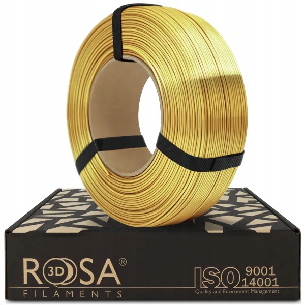 Filament 3D ReFill PLA-Silk Gold złoty 1,75mm 1kg
