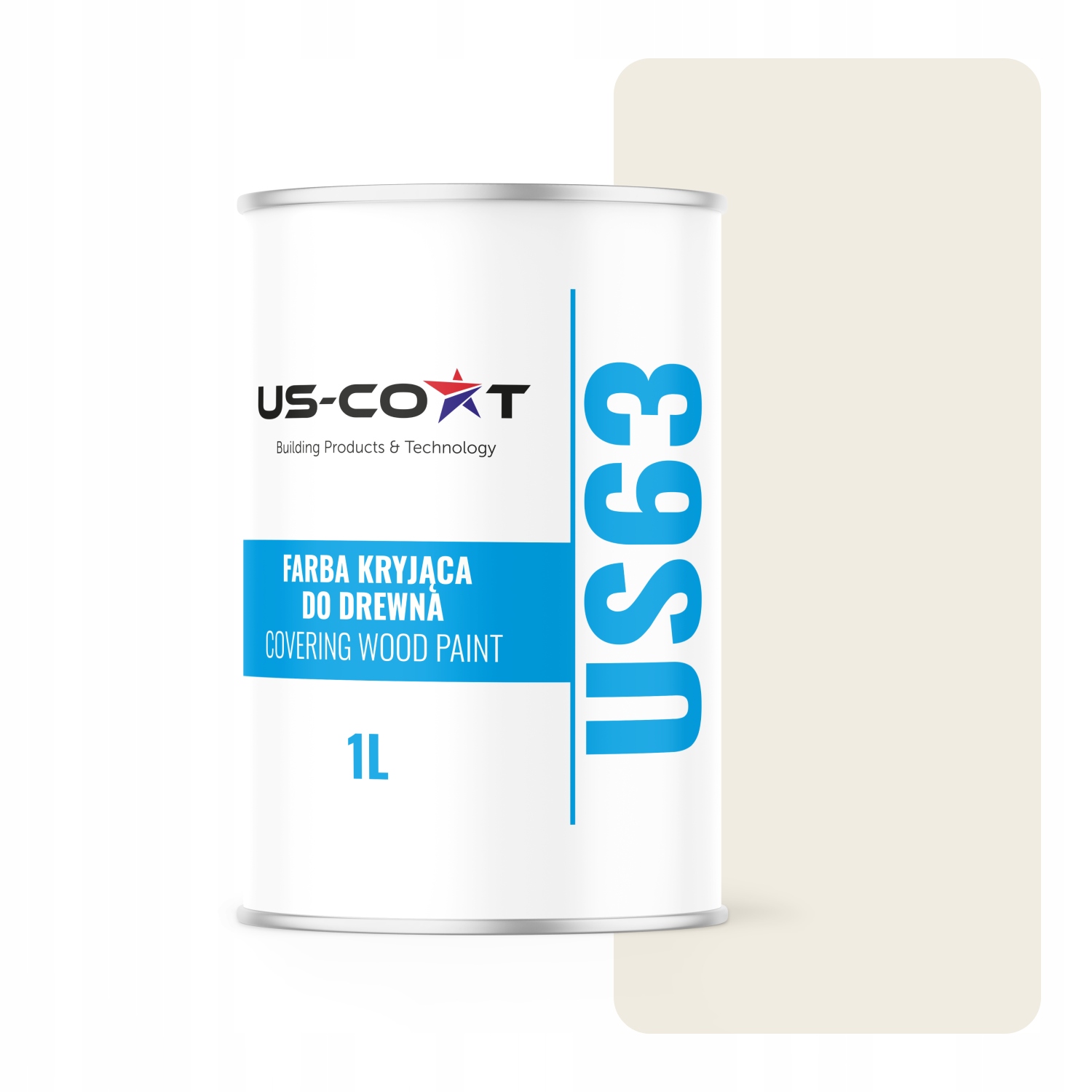 Barva Na Dřevo Kryjící Dveře Renovace RAL9010 Bílá Alpská Matná 1L