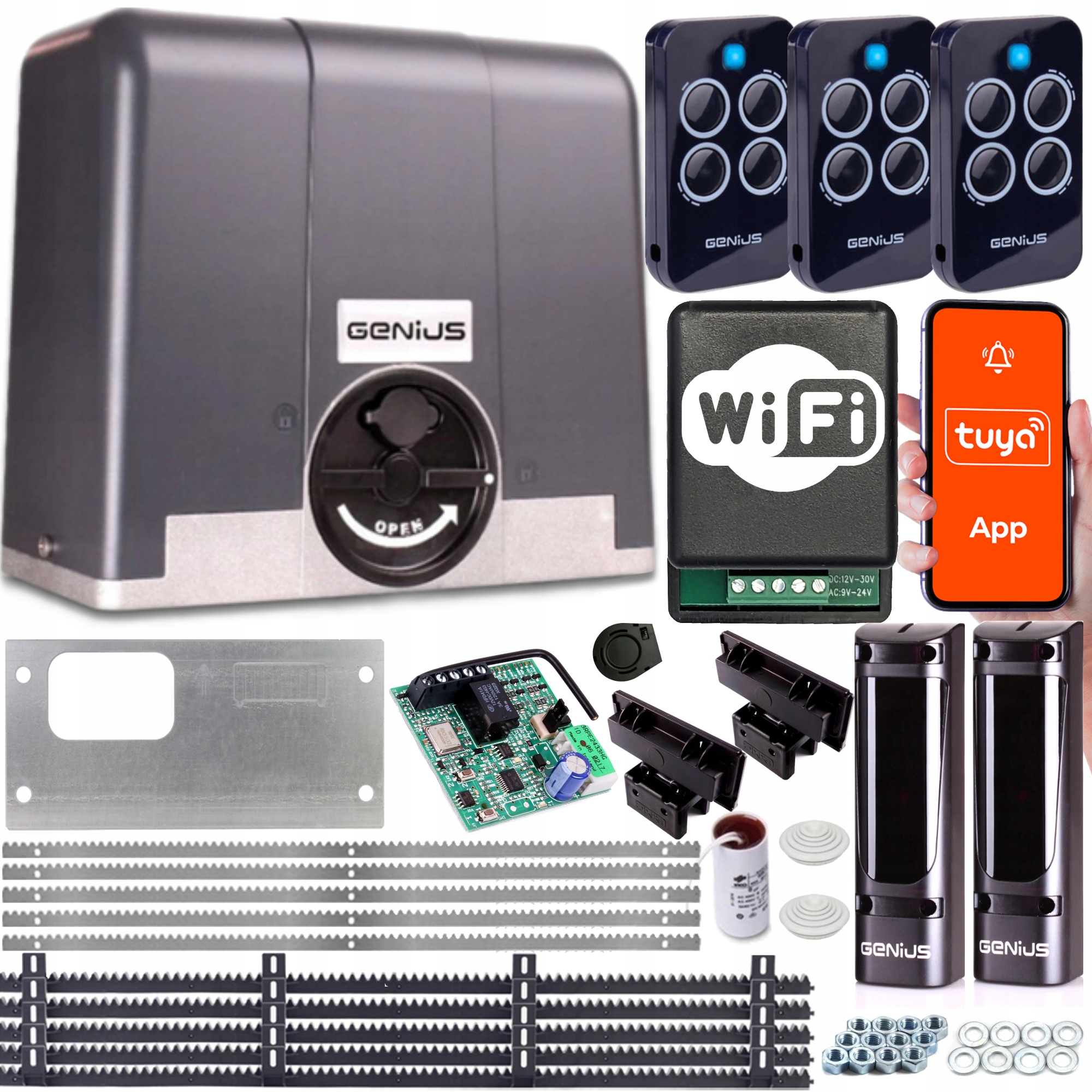 Genius Blizzard 500 Kg 3x Pilot Wi-Fi Lišty