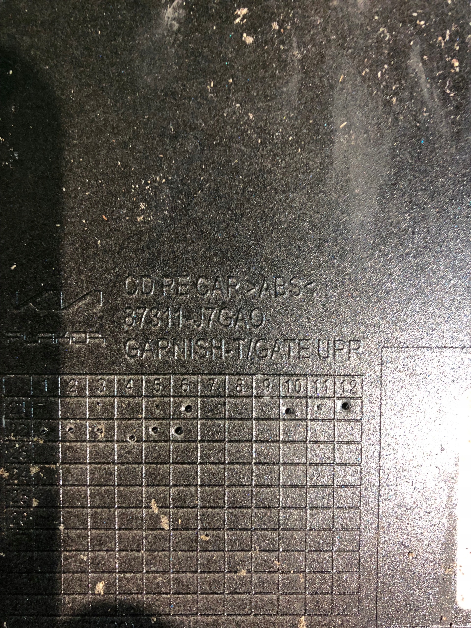 Couverture du capot KIA CEED III KOMBI