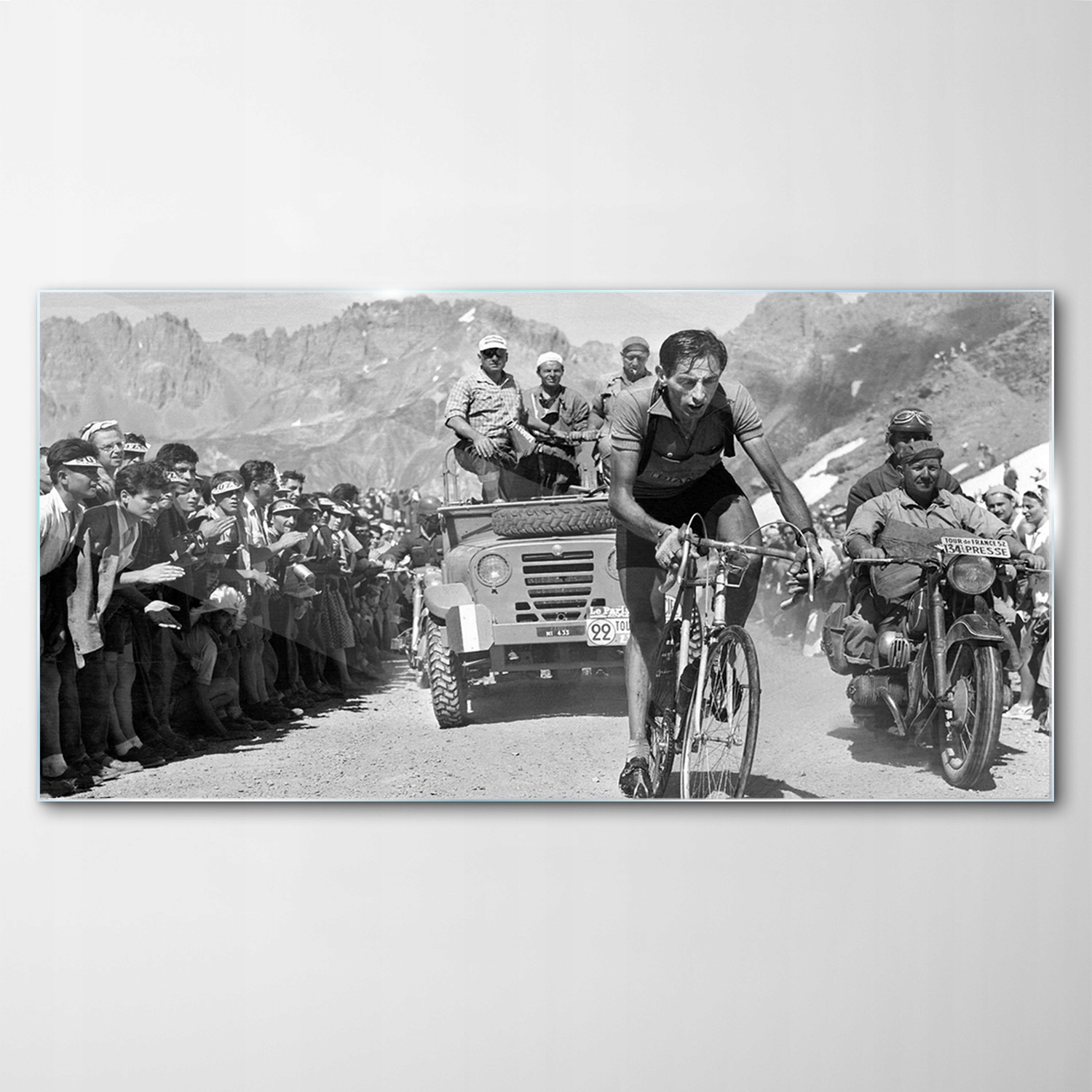 

Obraz na Szkle Dekor Tour De France Vintage 120x60