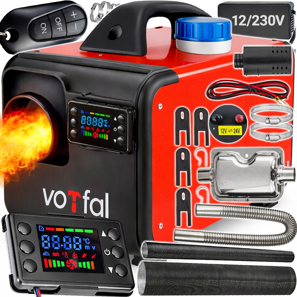 Масляный обогреватель Vorfal 8 кВт