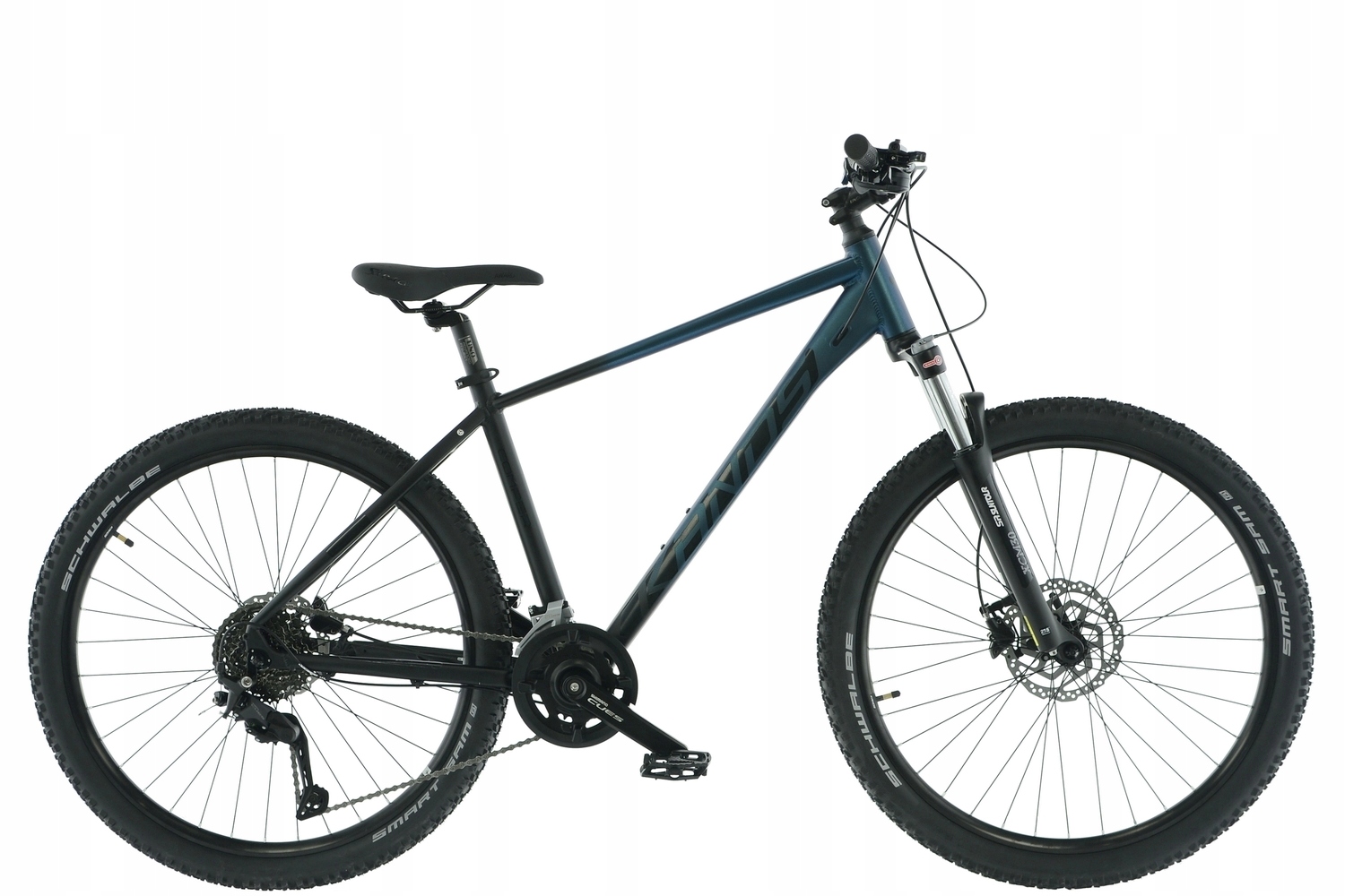 Rower Mtb Kands Comper 2025 rama 14 cali koło 27,5 Hydraulika Cues czarny