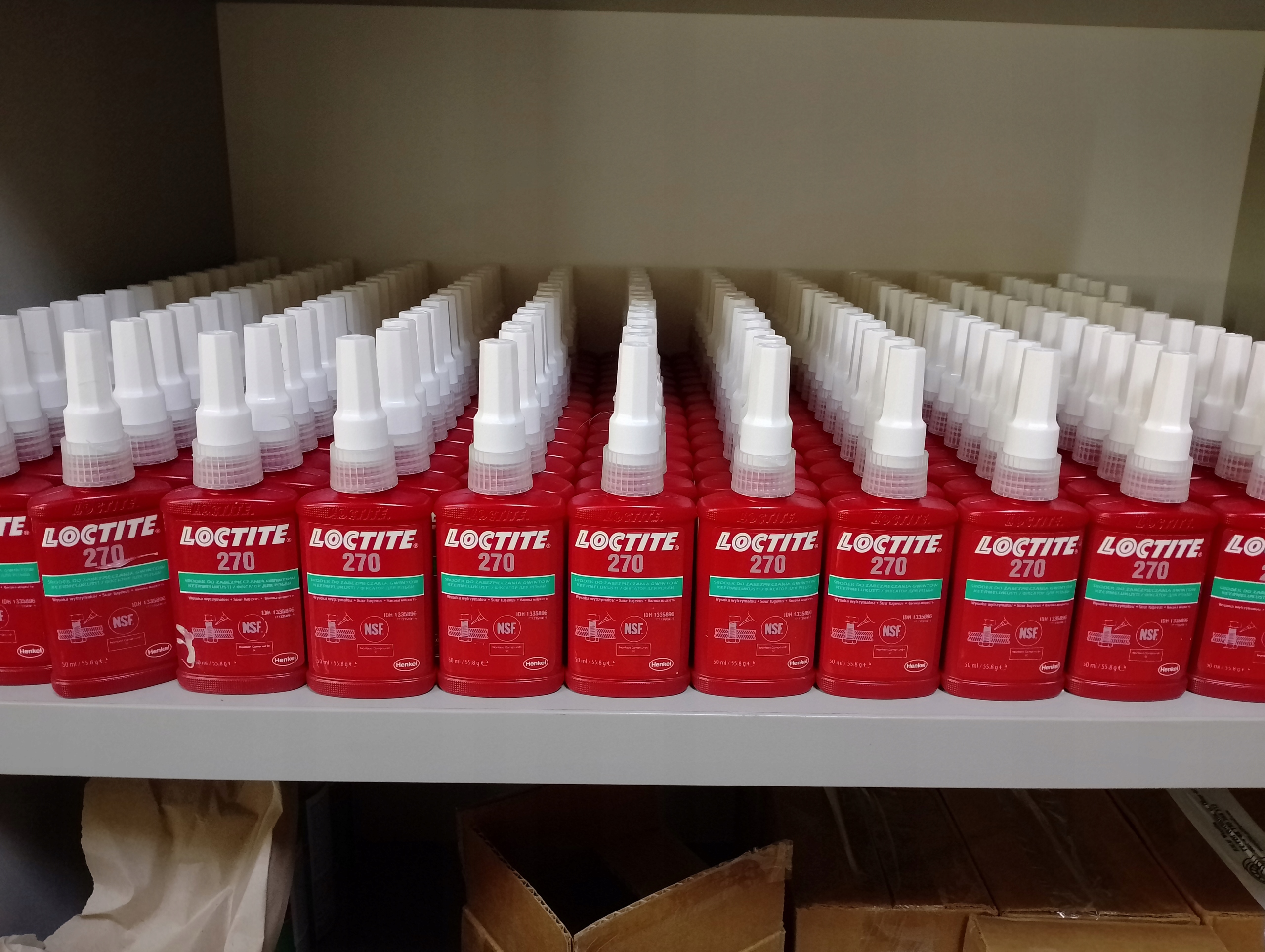 Klej do zabezpieczenia gwintów Loctite 270 50ml