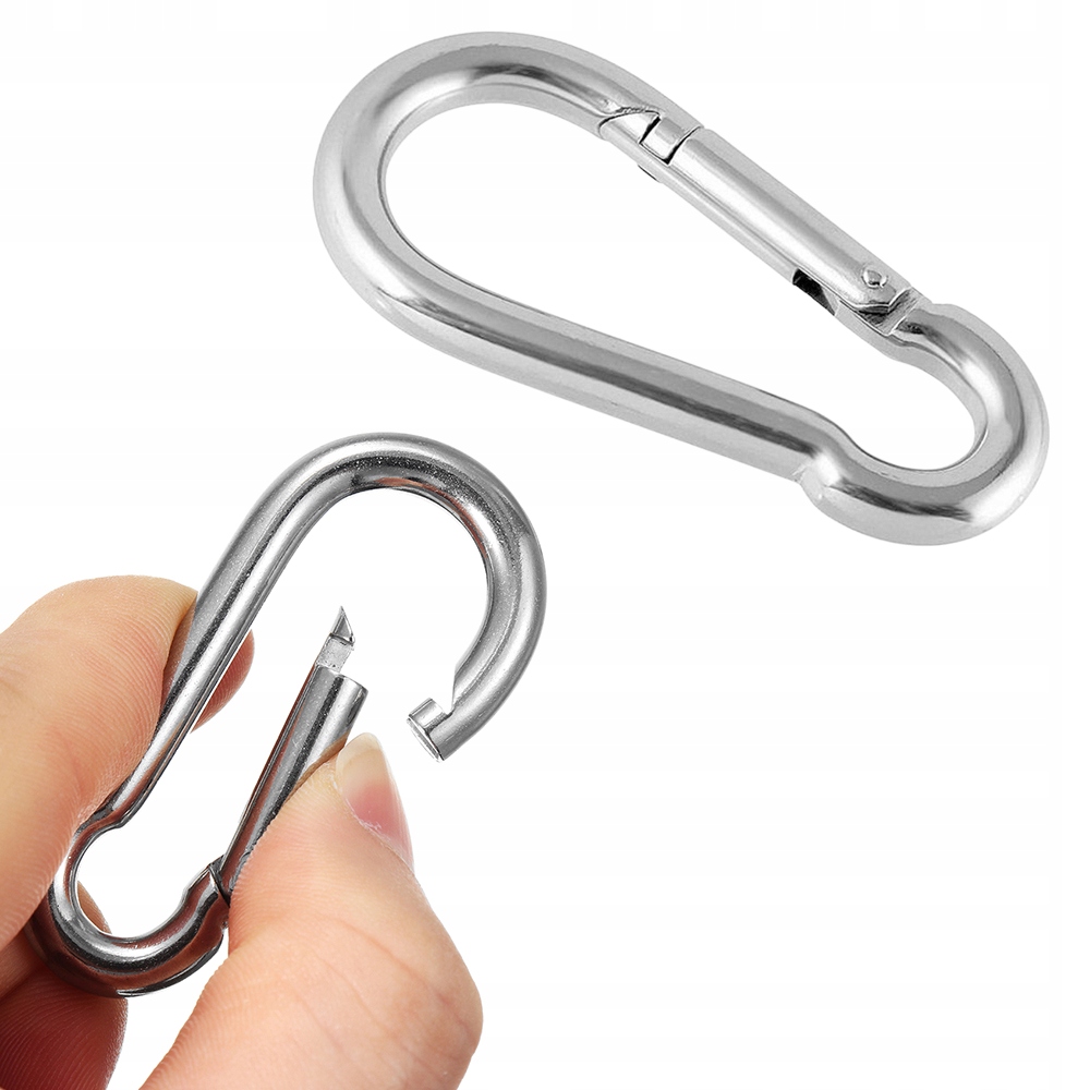 KARABIŃCZYK 65MM KARABINEK SPRZĄCZKA ZACZEP BRELOK