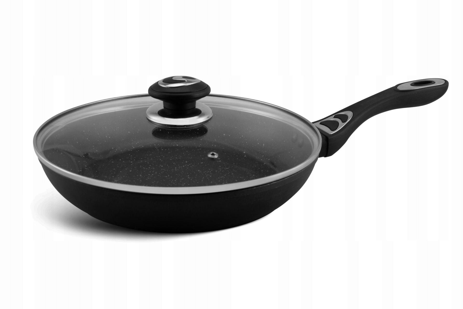 

Patelnia Marmurkowa 26 cm non-stick Z Pokrywką