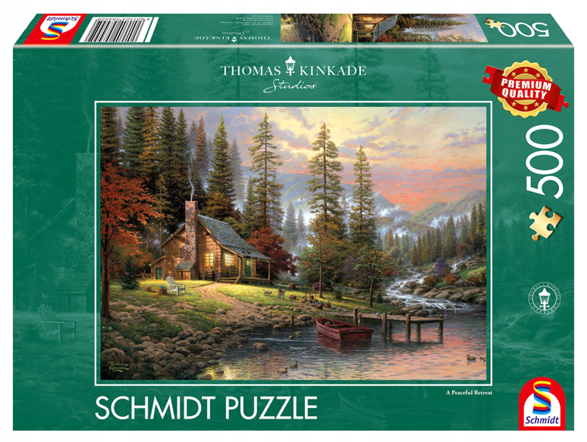 

Schmidt Pq Puzzle 500 Kinkade Spokojne schronienie