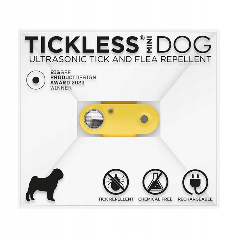 Levně Odpuzovač klíšťat Tickless Pet Mini Marigold