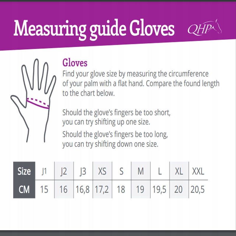 QHP rękawice jeździeckie Summer czarny M Kod producenta 7281