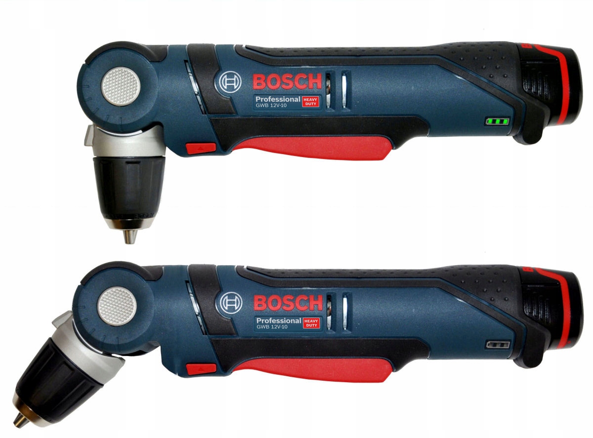 WIERTARKA KĄTOWA GWB 12V-10 BOSCH 2x2,0Ah Rodzaj kątowa