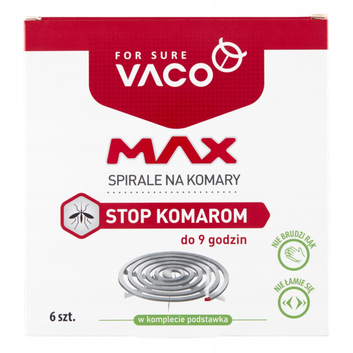 

Vaco Spirale Na Komary Max 6szt.